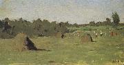 Levitan, Isaak Hay harvest painting